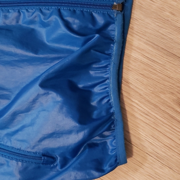 Super Rare Vintage Adidas Originals Jacket Windbreaker Blue Shell Cal Surf - Picture 6 of 6